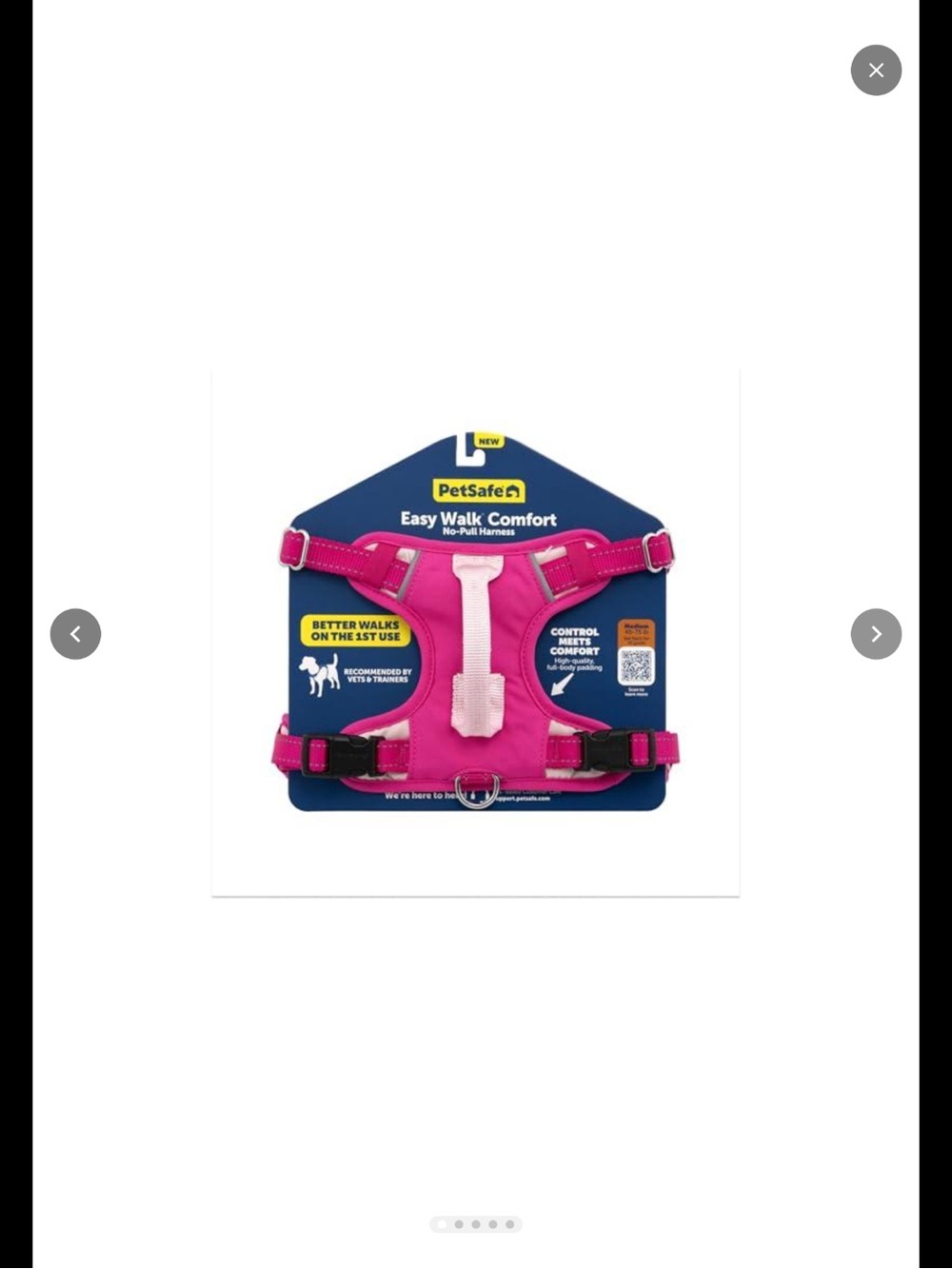 Dog Harness Pink